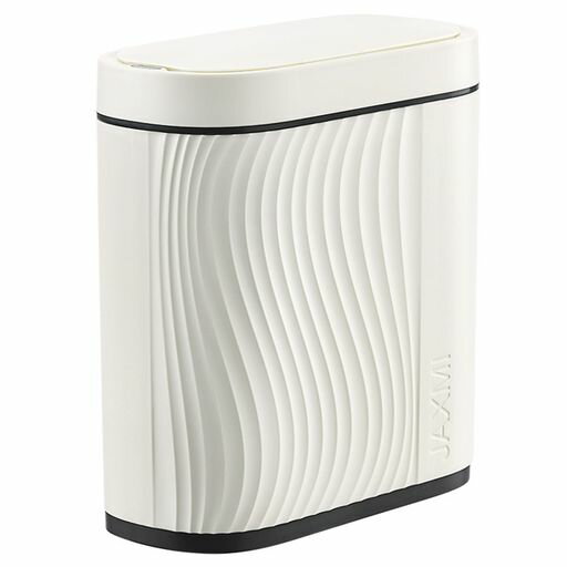 ゴミ箱自動開閉スリム7リットルゴミバコ電池式蓋付きダストボックスセンサー付きスマートゴミ箱おしゃれ防水省スペースリビング洗面所トイレオフィスキッチン