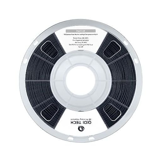 QIDITECHPAHT-CF炭素繊維高温ナイロンフィラメント1.75ミリメートル、1Kgスプール3D印刷フィラメント、..