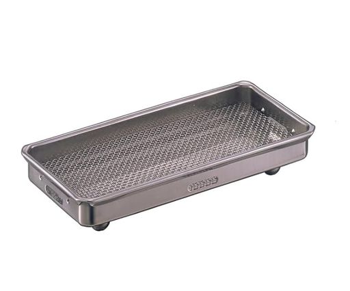 [お墓用]新型線香皿高級ステンレス製丸脚タイプ