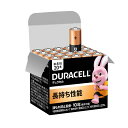 【デュラセル】単4形アルカリ乾電池20本入り保存期間10年PCマウスキーボードリモコン時計おもちゃ向けうさぎの電池DURACELL