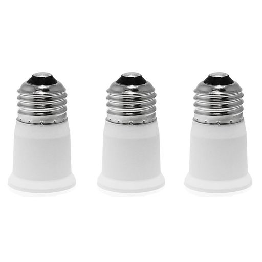 FandeliE26右向き矢印E26口金延長アダプターE26右向き矢印E26延長ソケット口金延長アダプター約3CM延長する3個セット