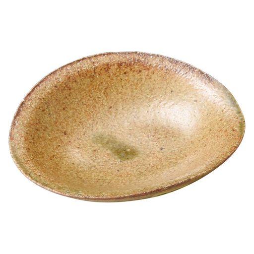 丸伊製陶伊賀焼へちもん豆皿桑茶MR-3-3448