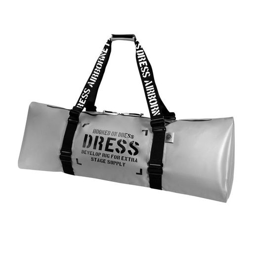 ドレス(DRESS)ブリバッグ100cmグレー大容量保冷バッグ青物釣り防水クーラーボックス魚持ち運び折り畳み頑丈丈夫船釣りマグロシャケシーバス