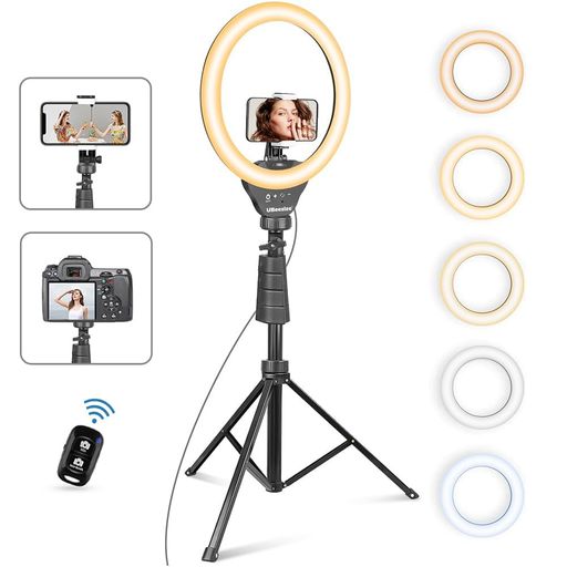 UBEESIZE10インチLEDリングライト158CM三脚付き撮影ライトスマホクリップ式女優ライトビデオライト高輝度自撮り/ビデオ録画(YOUTUBE/INSTAGRAM/TIKTOKなど動画撮影)スマホ/カメラ適用 UBEESIZE10インチLEDリングライト158CM三脚付き撮影ライトスマホクリップ式女優ライトビデオライト高輝度自撮り/ビデオ録画(YOUTUBE/INSTAGRAM/TIKTOKなど動画撮影)スマホ/カメラ適用