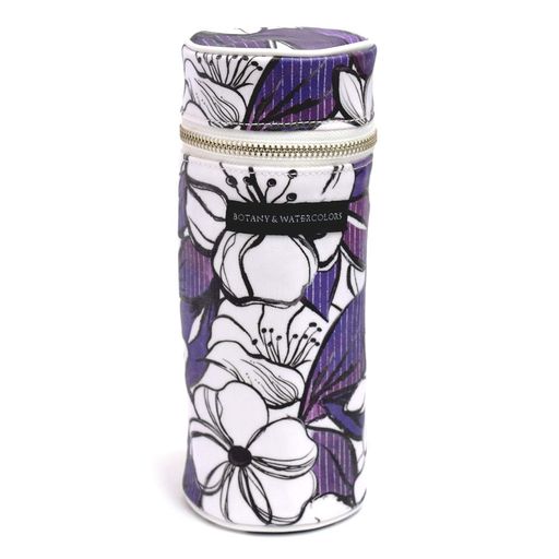 ボトルケース・カバーアネモネクレマチスボタニカル柄花柄ボトルケースおしゃれボトルケースかわいいペットボトルカバーW1201100
