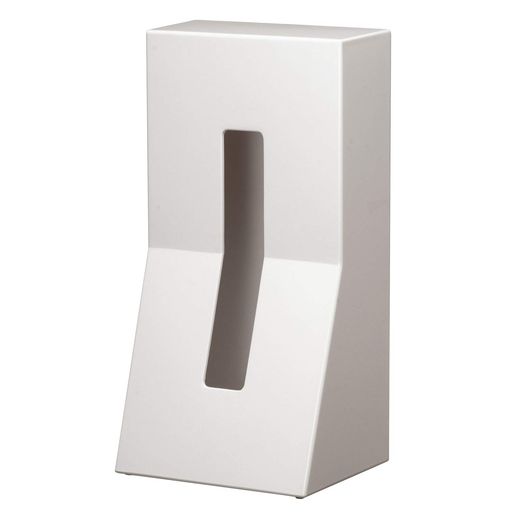 マークスインターナショナルDUENDE(デュエンデ)ティッシュケースSTAND!ABSホワイト|縦置きスタンド型イ..