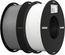 CREALITYフィラメント3Dプリンター用フィラメント2色セットPLAフィラメント1.75MM寸法精度プラスマイナス0.03MMもつれず目詰まりなしゆがみがな...