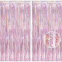 2個セットBRAVESHINEタッセルカーテンキラキラ背景明るい光沢誕生日飾り付け100cm*250cm誕生日飾りカーテンbirthdaydecorationsパーティーデコレーションpartydecoration