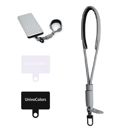 UnivoColors高級レザースマホハンドストラップ(スマホホルダーシート2枚付)優しい肌触りカメラストラップ一眼レフストラップスマホ全機種対応サイズ調整可能合金パーツ着脱簡単落下防止(… UnivoColors高級レザースマホハンドストラップ(スマホホルダーシート2枚付)優しい肌触りカメラストラップ一眼レフストラップスマホ全機種対応サイズ調整可能合金パーツ着脱簡単落下防止(…
