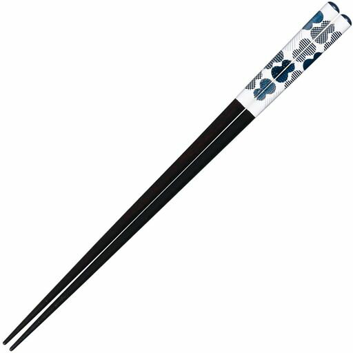 サンライフ「ぴょうたん」箸大人長い食洗機対応瓢箪紺23cm日本製H-06819