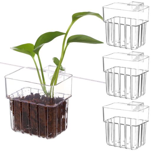 【クリアな視界】これらの水槽用植物ホルダーは視界を遮るものがなく、水槽の視覚的な魅力に影響を与えることなく植物を楽しむことができ、さまざまな完全水生植物および半水生植物の育成に最適です。 【取り付けが簡単】これらの水族館プランターカップにはネジ固定が付いており、水族館の壁に簡単に固定でき、追加の工具なしで取り付けることができます。より柔軟な吊り下げサイズがあり、サイズは約8.00x8.00x5.70cm/3.14x3.14x2.24インチです。 【視覚的魅力】これらの水族館プランターホルダーの植物は水中に吊るされており、水族館の雰囲気を豊かにし、鮮やかで繁栄したシーンを作り出します。水槽を飾るだけでなく、水槽内の 塩を減らすのにも役立ちます。魚やエビの成長にとってより良い環境を提供します。 【汎用性】これらの水槽用プラントホルダークリアは、さまざまな水槽に適応するように設計されており、最適な水槽用プラントポットを選択して好きな場所に固定でき、安定したグリップを提供し、固定後の揺れを防ぐことができます。そして偶発的な移動。
