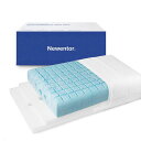 NEWENTOR 枕 まくら 人気 首が痛くならない 3層構造 4段階高さ調節可能 (9+3+2CM)人間工学に基づい PILLOW 快眠 高低反発組合せ 体圧分散 カバー洗濯可 ホワイト(3)
