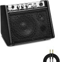 COOLMUSICDM2020WBTパーソナルモニターアンプ電気ドラムアンプスピーカー、キーボード、アコースティックギタースピーカー(2)
