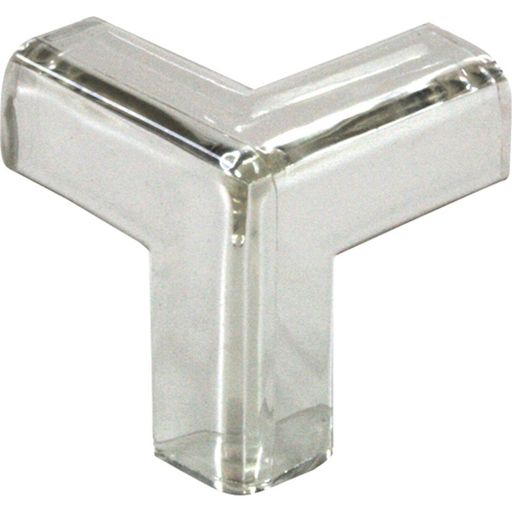 TRUSCO(トラスコ)安心クッションコーナー用三つ足極細1個入クリアTCG07