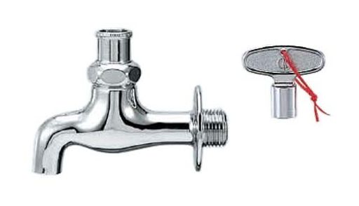 カクダイ共用横水栓かぎ式137035