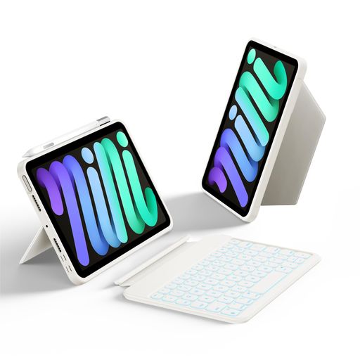 対応IPADMINI7/6キーボード、取り外し可能なキーボード、156°調整可能なサポートバックパネル、正確な全面保護のIPADMINI 対応IPADMINI7/6キーボード、取り外し可能なキーボード、156°調整可能なサポートバックパネル、正確な全面保護のIPADMINI