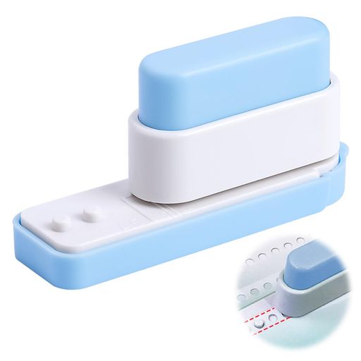 EsiFareルーズリーフパンチ5穴穴径5mm穴間隔9mmA5/B5/A4対応ペーパーパンチ耐久性省力コンパクト使いやすい軽量持ち運び便利DIY手帳単語帳作り事務用オフィス用品