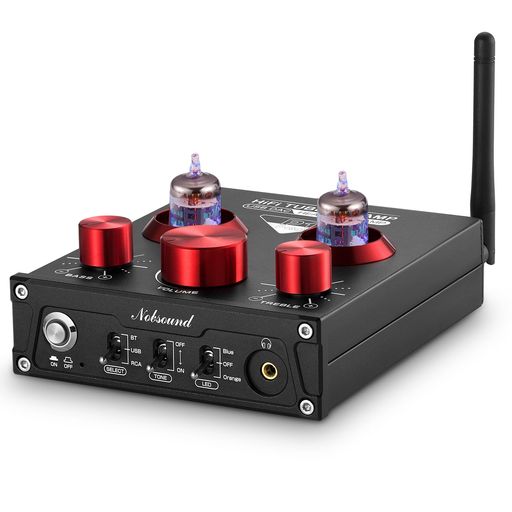 NobsoundGE5725WVacuumTubePreamplifier:HiFi�����ɥץꥢ���Bluetooth5.0/USBDAC&�إåɥۥ󥢥�����192kHz/24bit���������ɲ���Ĵ����ǽ