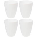 DOITOOLランプシェードポール傘のみ白いプラスチック4個ライトシェード壁用シャンデリアシンプルトルチエール交換室内灯カバー電球カバードラムランプシェード壁取り付け用