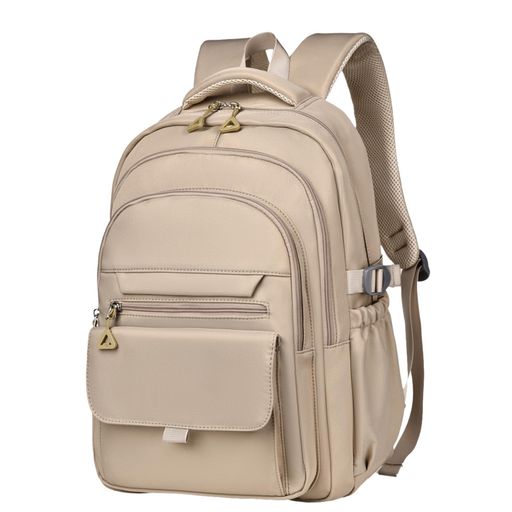 Rucksacks, Day Packs - [STARZORA]リュックレディース軽量大容量バックパックメンズ通学通勤リュックサック男女兼用通学バッグ無地(カーキ)