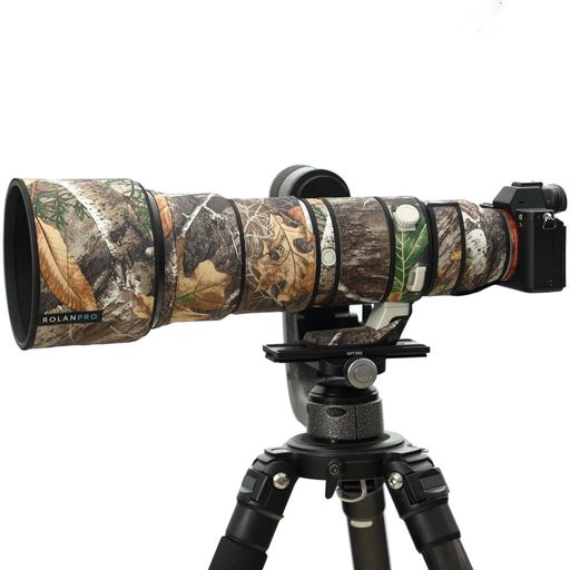 ROLANPRO防水レンズカバー適用ソニー適用FE400-800mmf/6.3-8GOSSカモフラージュレインカバー-#27ジャングルカモフラージュ防水(4)