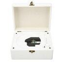 レコードプレーヤーフルオートレコードプレーヤーブルーレイプレーヤーDvdプレーヤーCDプレーヤーサポートAUXUSB2スピーカーステレオサウンドリモコン付き家庭用(白)