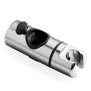 OFFOシャワーフック30mmシャワーヘッドホルダーシャワースライドバー用シャワーフック360°自由回転高さ調整可能日本語取扱説明書付きクロムメッキ