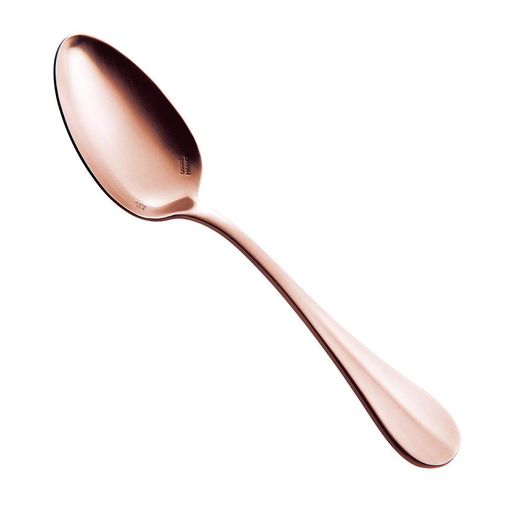 バゲットクラシックサテンピンクゴールドディナースプーン抗菌