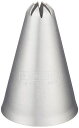 サンクラフト絞り袋口金星8mm日本製ステンレス食洗機対応ケーキクッキーデコレーション製菓パティシエールPP-560シルバー