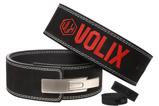 VOLIX レバーアクションベルト 【待ち時間0秒のワンタッチ着脱】トレーニングベルト 筋トレ (XLサイズ89-116CM 2.シルバー) VOLIX レバーアクションベルト 【待ち時間0秒のワンタッチ着脱】トレーニングベルト 筋トレ (XLサイズ89-116CM 2.シルバー)