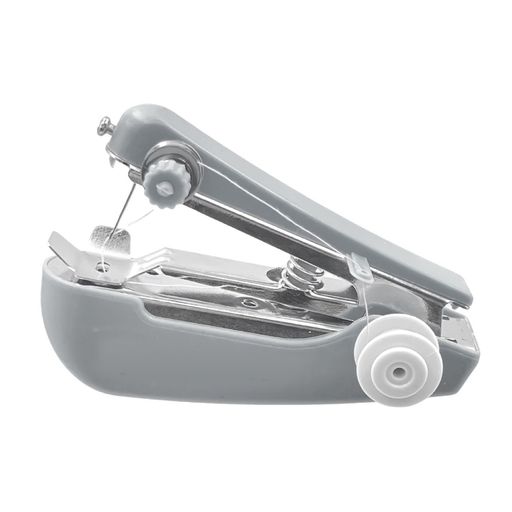 KKLMポータブル小型ミニ手動ミシン家庭用多機能スプリングカムクリエイティブミシン片手で縫えるハンデ..