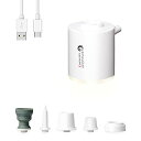 FLEXTAILGEARTINYPUMPX携帯式エアーポンプ1300mAh13.5ワット電池USB充電式の最軽量ポンプ3.5Kpa空気を入れること空気を抜くことができるプール用ブイ、浮き輪、真空袋な(ホワイト)