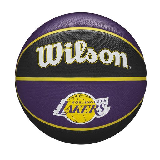 Wilson(ウイルソン)バスケットボールNBATEAMTRIBUTELALAKERS(チームグラフィティロサンゼルスレイカーズ)WTB1300XBLALアウトドア用7号/直径約24.5cm