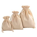 【CRSHIP】巾着袋(大中小)和柄コットン麻おしゃれ布きんちゃく小物雑貨オリジナルminiメッセージカード付き絵描きDIY(無地1)