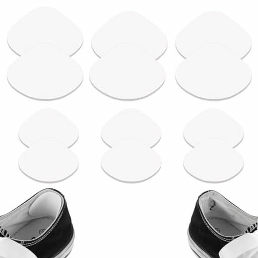 スニーカーかかと内側補修パッチ:シューズ革靴ヒール履き口破れ修理シート6足12枚セットレディースメンズ