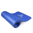 PROSOURCEFIT EXTRA THICK YOGA AND PILATES MAT 1/2” (13MM) 71-INCH LONG HIGH DENS...
