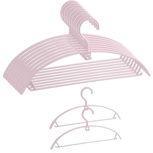 AYOハンガーすべらない洗濯ハンガー10本組収納かたくずれ防止跡がつかないハンガーおしゃれ滑らないはんがースーツハンガーパンツハンガー型崩れ防止衣類ズボン乾湿両...