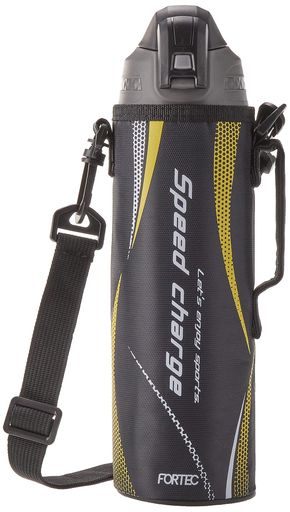 和平フレイズ水筒直飲みステンレスボトル1Lブラック真空断熱ボトル保冷専用子供小学生男の子女の子カバ..