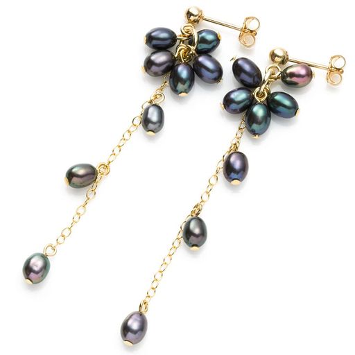パール :淡水真珠 サイズ:縦約5mm~6mmx横3mm~4mm チェーン素材 K14GF(ゴールドフィルド) ピアス・キャッチ:K14GF(K14ゴールドフィルド) 金属アレルギーにやさしい素材 【ご利用シーン】入学式 卒業式 七五三 保護者会 お出かけ 母の日 ホワイトデー 誕生日 記念日 のプレゼント ギフト