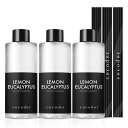 COCODORReedDiffuserOilRefill/LemonEucalyptus/6.7oz(200ml)/3Pack/AromaTherapyHome...