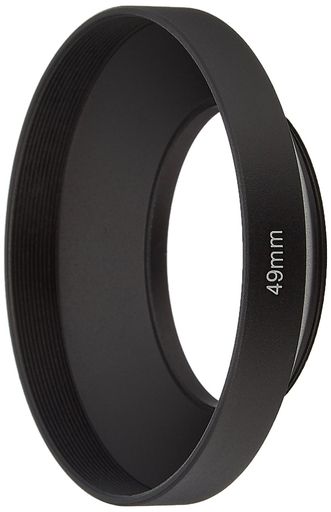 NINOLITE 広角 レンズ フード 49MM ねじ込み式 カメラ レンズ 保護 フレアやゴーストを防ぐメタルLENS HOOD NINOLITE 広角 レンズ フード 49MM ねじ込み式 カメラ レンズ 保護 フレアやゴーストを防ぐメタルLENS HOOD
