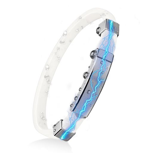 [Ambaari]静電気除去静電気除去ブレスレットIT従事+電子工学240mm(白です)