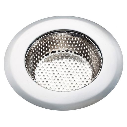 【ステンレス材質】シンクゴミ受けは、抗菌ステンレスで作られているので、丈夫で錆びにくいです。ぬめりの発生もおさえられるので衛生的に使え、快適な生活をサポートします。 【水切がよく、目詰まりしにくい】流し台ゴミ受けは網目ではなくパンチング板材を使用しています。水切れがよく、目詰まりしにくい、細かいゴミもしっかりキャッチします。シンク排水口に取付けるだけで、排水パイプのつまりを防ぎます。 【浅型排水口ゴミ受け】浅型のため掃除がしやすく、流し台シンクに溜まったゴミをこまめに捨てられていつも清潔です。キッチンシンクにたくさんゴミが溜まることがないので、嫌なにおいが発生するのを抑えられます。 【掃除しやすい】排水溝ゴミ受けを洗う時に、浅型なのでスポンジが届きやすく、楽に掃除ができるというメリットがあります。小さいゴミをキャッチするだけでなく、ゴミが引っ掛かりにくいので捨てやすいです。 【80mmタイプ】はいすいこうゴミ受けはツバヒロなので取り付け範囲が広いです。排水溝適用サイズ:7.5-10cm。シンクの色と合いやすく、キッチンに統一感が生まれます。