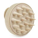 スカルプブラシシャンプーブラシ麦わらオーガニック頭皮マッサージ頭皮ブラシ人間工学デザイン頭皮洗浄クレンジングヘアブラシお風呂用乾湿両用男女兼用バス用品(麦わら灰)(麦わらピ…