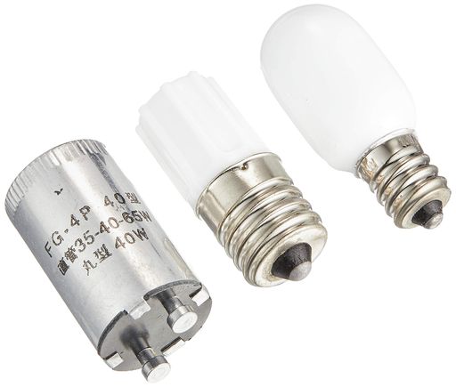 ヤザワ点灯管2個/ナツメ球1個セット点灯管10-30W形用/40W形用ナツメ球消費電力5WFG1E4P1CT