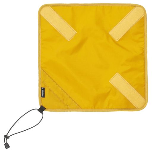 ハクバHAKUBAカメラ用ラッピングクロスプロテクションラップ34マスタードイエロー撥水&起毛素材34x34cm..