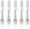 電子タバコ CBDアトマイザー5本セット 互換用アトマイザー 510スレッド対応 1.0ML アトマイザー エアリステック リキッドも対応可能 液漏れ防止 フレ...