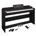 KIMFBAY電子ピアノ88鍵盤ハンマーアクション鍵盤木製ピアノハンマーのピアノアップライトピアノDigitalPiano人気電子ピアノ88鍵ピアノペダル付き電子ピアノ子供初心者MIDI対応