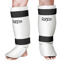 RAYTOS ベーシックレッグガード レガース キックボクシング 足サポーター キックボクシング レッグガード すね当て 3CM厚手インナー 衝撃吸収 格闘技 ...