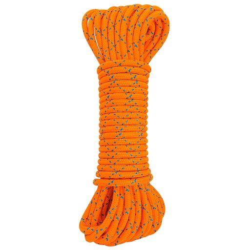GM CLIMBING UIAA CE 認証 8MM アクセサリーコード ダブルブレード構造 プルージック ランヤード ストラップ作り用 コード クライミング アーボリスト アウトドア使用 6Mカットサイズ オレンジ